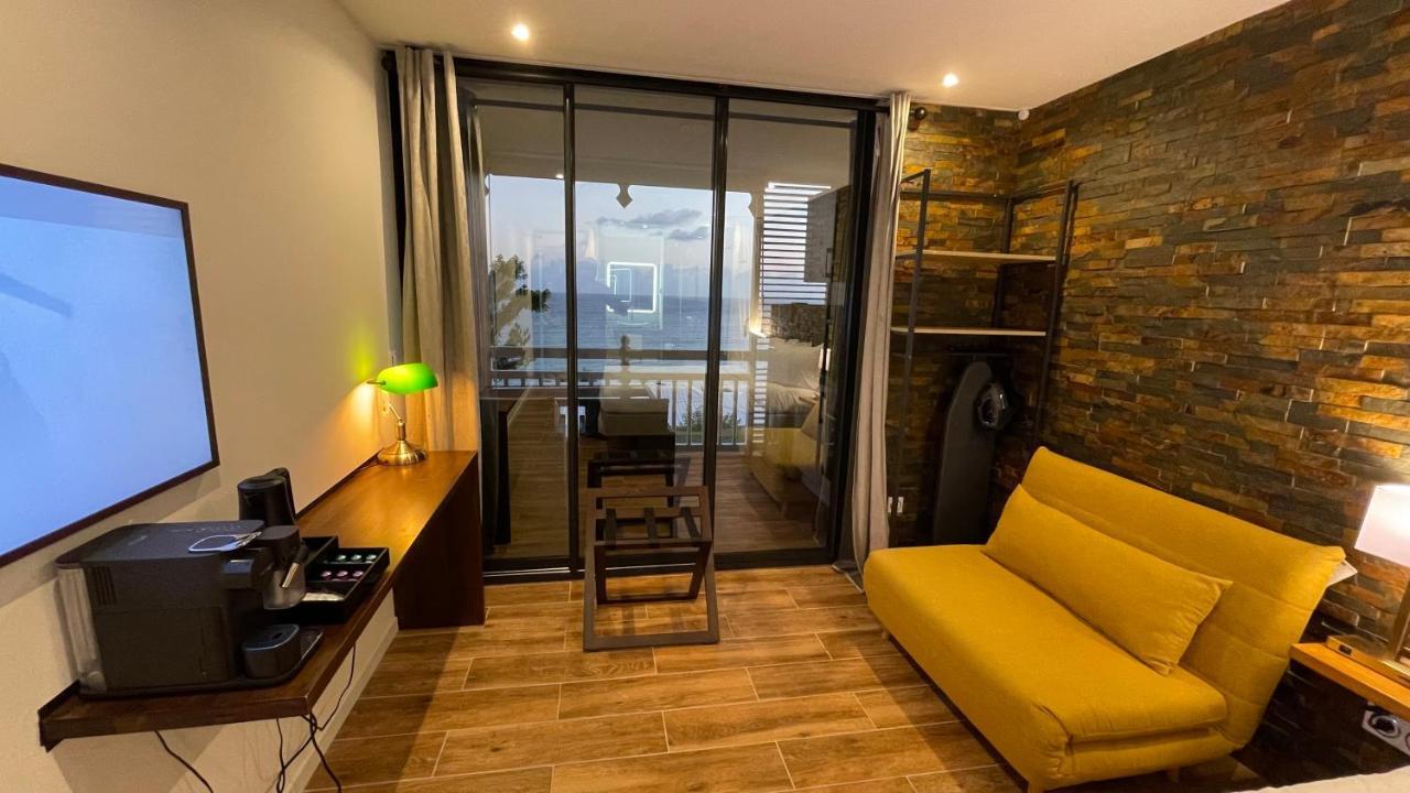 Vue Mer & Rocher - Okavango Blue Studio Le Diamant Ngoại thất bức ảnh